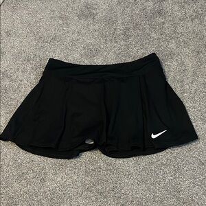 Nike Women's Black Skort with White Logo